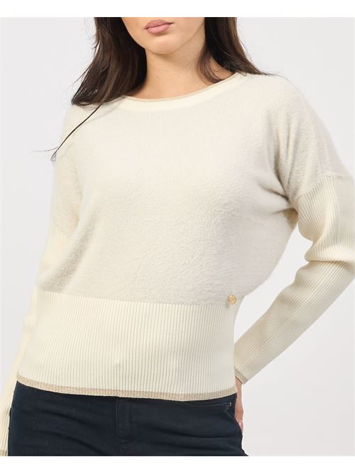 Yes Zee Dropped Sleeve Sweater YES ZEE | M014-IS000157